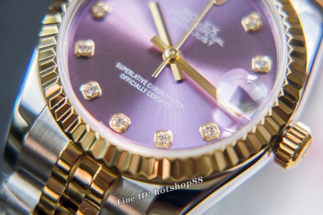 劳力士手表 DATEJUST最强版日志型系列腕表 Rolex经典款钢带机械女表 gjs1230